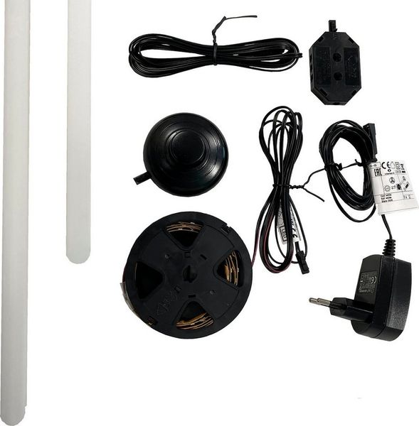 INOSIGN LED Unterbauleuchte LED-Einbauprofile universal, Ein-/Ausschalter, LED fest integriert, Kaltweiß, optinonal für Modell Skoskap