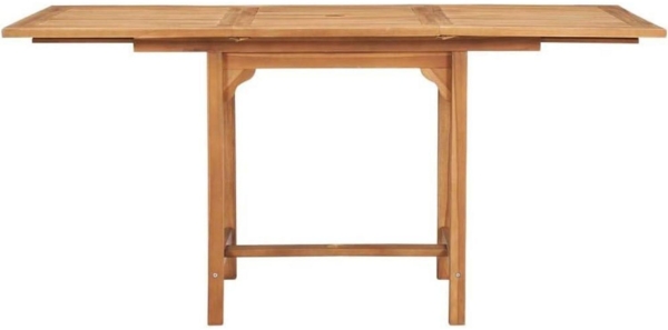 vidaXL Teak Massiv Gartenmöbel Set 5-tlg. Sitzgruppe Stühle Tisch Bild 7