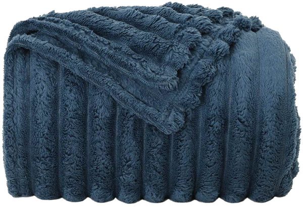 vidaXL Wohndecken 6 pcs Marineblau 200 x 150 cm Fleece 42016882 Bild 5