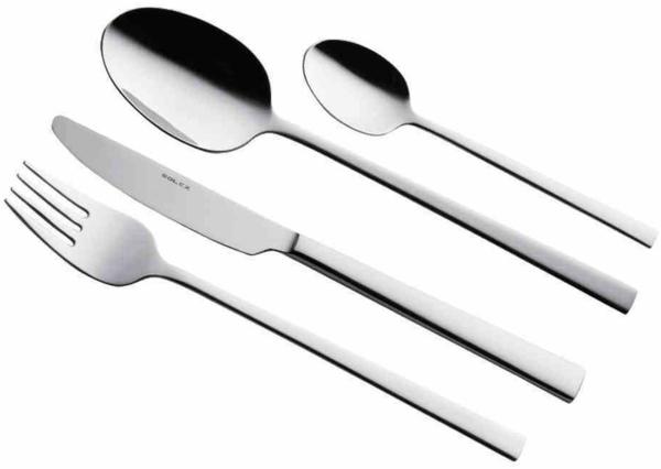 Tafelbesteck 24tlg Besteck Kochen Küchen Gabel Messer Löffel Essbesteck NEU TOP