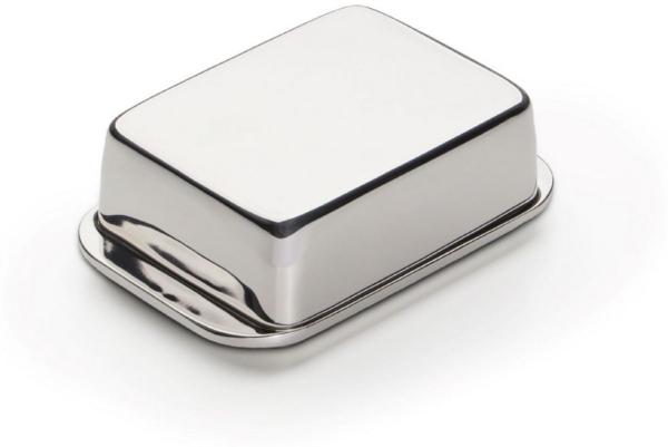 Weis 14259 Edelstahl Butterdose doppelwandig für 250g Butter