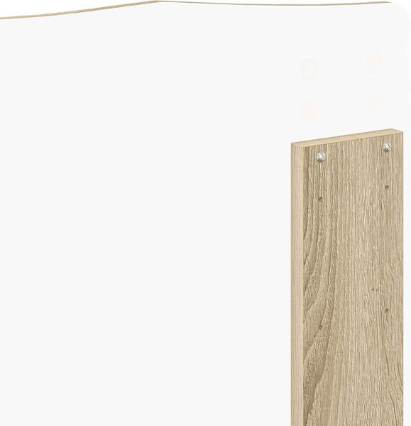 vidaXL Bettrahmen Sonoma-Eiche 140 x 200 cm Ingenieurs Holz 3413410 Bild 12