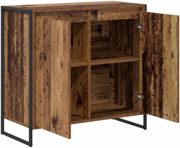 vidaXL Seitenschrank Altholz 79 x 36 x 75 cm Holzwerkstoff 886604 Bild 4