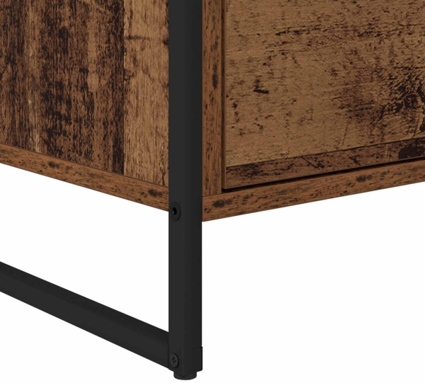 vidaXL Seitenschrank Altholz 79 x 36 x 75 cm Holzwerkstoff 886604 Bild 9