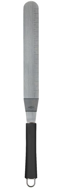 Alpfa 801554 Edelstahl Kuchen Tortenmesser Spachtel Schaber weiß