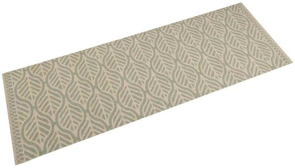 vidaXL Küchenteppich Waschbar Blätter 60x180 cm Samt 4005633