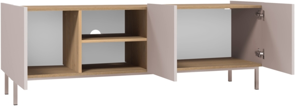 TV-Lowboard Siapen (Farbe: Schwarz + Gold Baroque) Bild 5