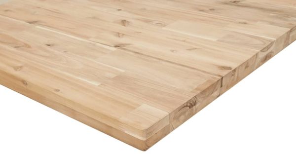vidaXL Tischplatte 140x20x4 cm Rechteckig Massivholz Akazie 4008769 Bild 8