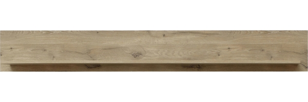 Wandboard >Bellano< in Viking Oak Dekor, Spannplatte - 185x25x22cm (BxHxT) Bild 2