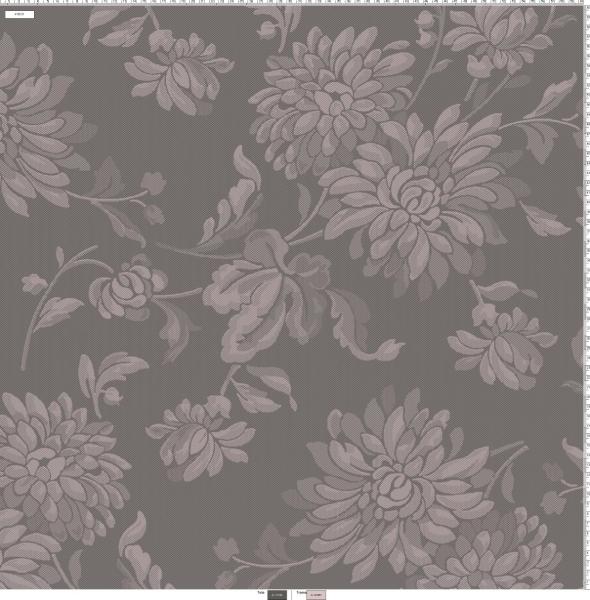 Fleuresse Lech Edelflanell Bettwäsche 200x200 Blumen silbergrau 604109-1