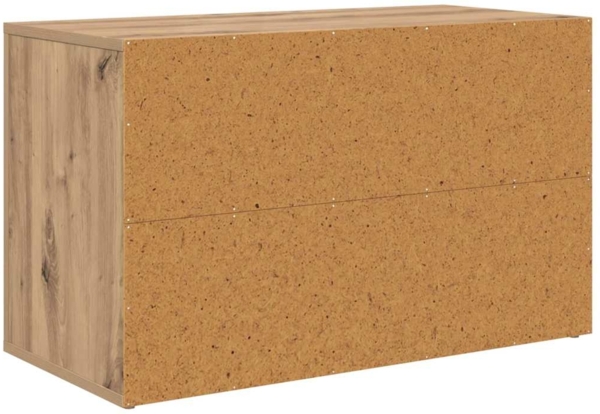 vidaXL Schuhregal Artisan-Eiche 75 x 35 x 45 cm Holzwerkstoff 881016 Bild 6