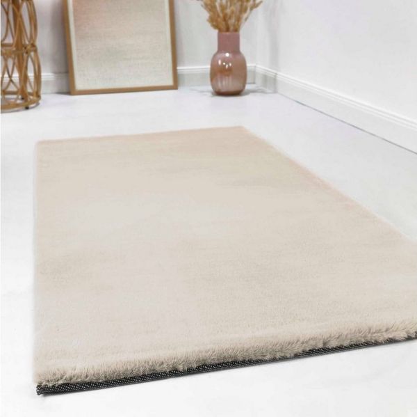 Esprit Hochflor-Teppich Alice ESP-4377, Kunstfell, rechteckig, Höhe: 25 mm, Kaninchenfell-Haptik, besonders weich und dicht, für alle Räume