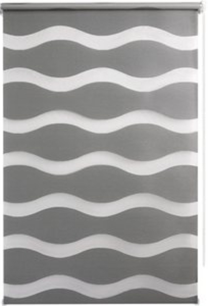 Doppelrollo WAVE, Good Life, Lichtschutz, ohne Bohren, Klemmfix Bild 6