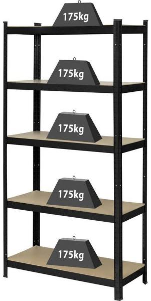 TOOLCRAFT Schwerlastregal Schwerlastregal 175 kg