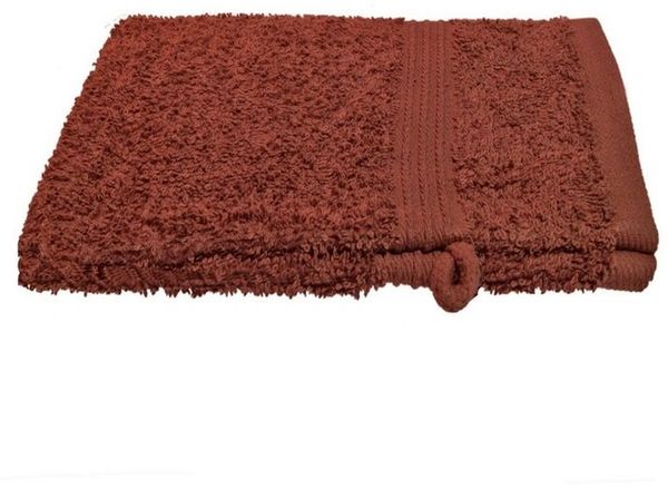 Julie Julsen Handtücher 1-Handtücher-Schokobraun-Waschhandschuh 15 x 21 cm, Baumwolle (1-St)