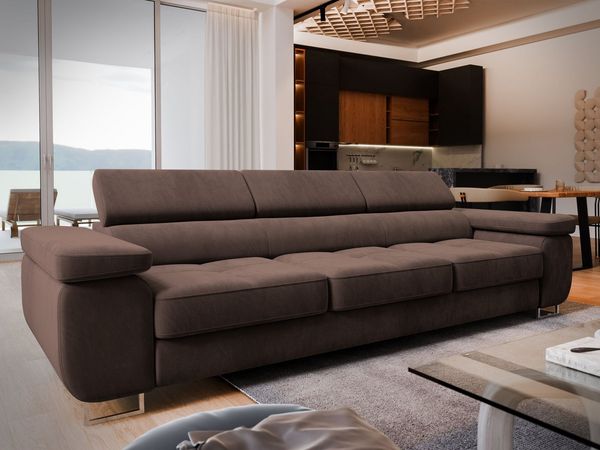 Masseno Sofa MOSINE mit Schlaffunktion, Schlafsofa, Wohnzimmersofa, Couch, Soffa