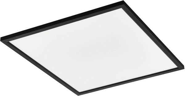 Eglo 900052 LED Deckenleuchte SALOBRENA-Z weiss schwarz L:59. 5 B:59. 5 H:5cm dimmbar 2700-6500K mit Connect-Z Funktion
