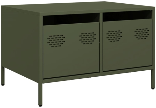 vidaXL TV-Schrank Olivgrün 68x50x43,5 cm Kaltgewalzter Stahl 851242