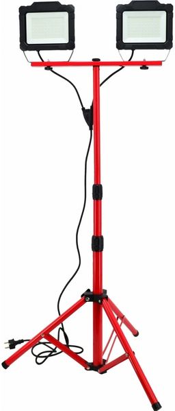AWTools AWTOOLS SMD-LED-Strahler mit Stativ 2x50W