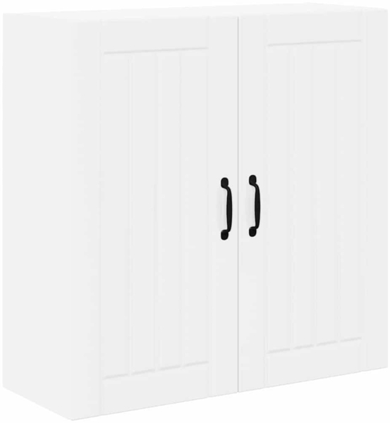 vidaXL Küchenschrank Hochglanz Weiß 80 x 31 x 80 cm Holzwerkstoff 885059