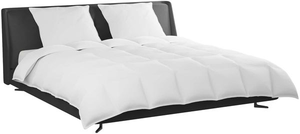 vidaXL Bettdecken Set mit Kissen 3 pcs Weiß Daunenfeder 3377129 Bild 3