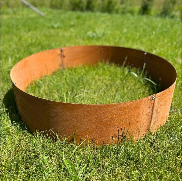 Czaja Pflanzkübel Pflanzring Ø 80 cm Edelrost - Hochbeet Pflanzgefäß Pflanzkübel