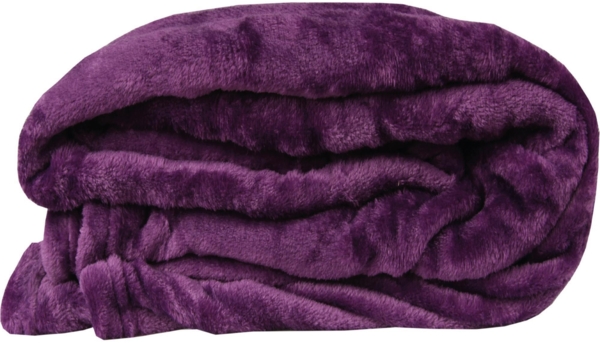 Kuscheldecke "Celina" Violett 80x120 cm Bild 7
