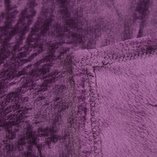 Kuscheldecke "Celina" Violett 80x120 cm Bild 3