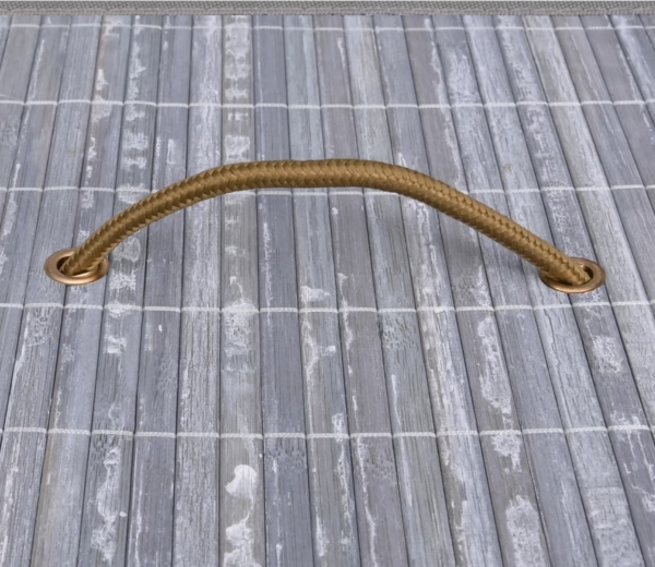 vidaXL Bambus-Wäschekorb mit 2 Fächern Grau 72 L 320741 Bild 6