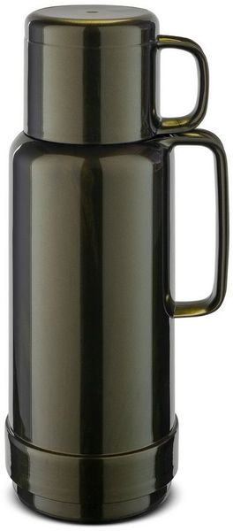 ROTPUNKT Thermoflasche Thermoflasche 1,0 Liter I 80 Glaseinsatz I hochwertig I 24 Std warm, doppelwandiger Glaseinsatz