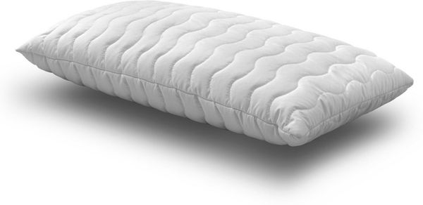 John Cotton Kopfkissen Julia, Kissen ist Made in Green, Füllung: Polyester, Bezug: 100% Polyester, Bauchschläfer, Rückenschläfer, Seitenschläfer, Kopfkissen 40x80 cm, 80x80cm, kochfest 95°C, sehr flauschig