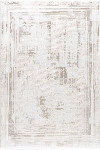 Sehrazat Teppich Diamond 7830, rechteckig, Höhe: 6 mm, mit Bordüre,Kurzflor,mit weichem Glanz Garn,mit Fransen