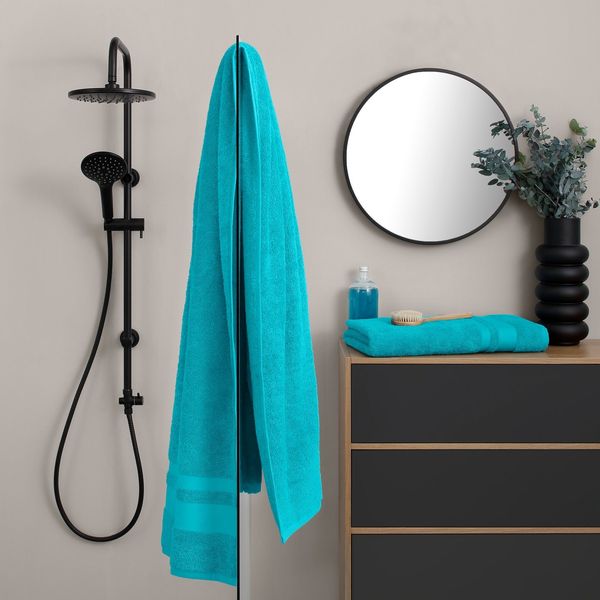 OTTO home Saunatuch Vanessa, 2 Saunatücher, 80x200cm, in Standard- und Premium-Qualität, Walkfrottee (Set, 2-St), Handtücher mit Bordüre, 100% Baumwolle, einfarbig, weich
