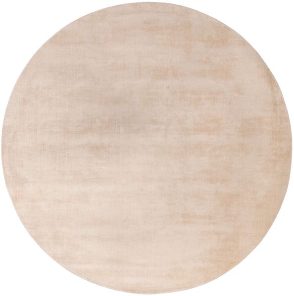 Viskose Teppich - Symphony 200 x 200 cm - champagner - rund