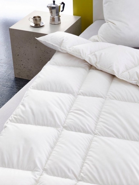Haeussling Gänsedaunenbettdecke Select - Made in Green, Füllung: 100% Gänsedaunen, Bezug: 100% Baumwolle, nachhaltiges, hochwertiges Daunenprodukt Bild 2