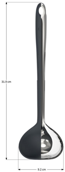 Kochblume Schöpfkelle 30 cm taupe Bild 3