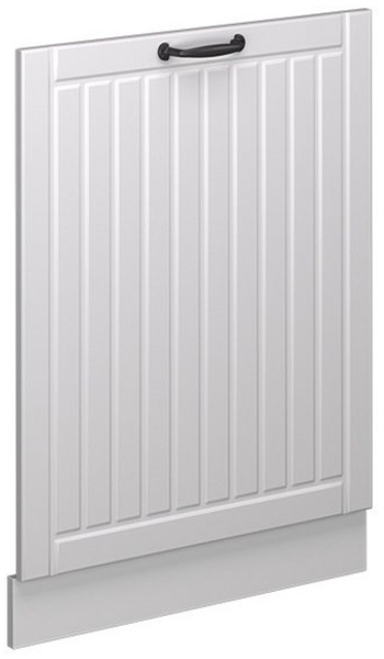 Geschirrspülblende Fame-Line Weiß Landhaus 60 cm ohne Arbeitsplatte Vicco