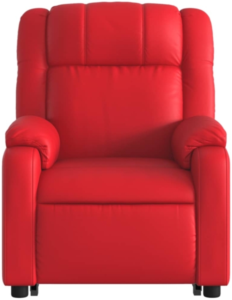 vidaXL Massagesessel mit Aufstehhilfe Rot Kunstleder 3205162 Bild 7