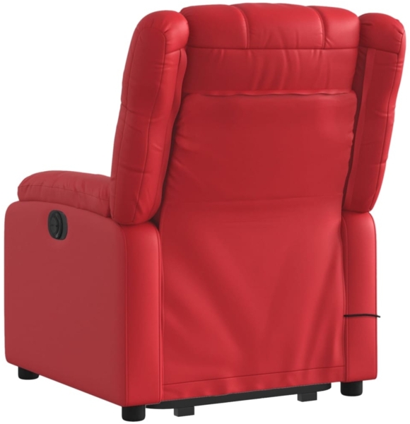 vidaXL Massagesessel mit Aufstehhilfe Rot Kunstleder 3205162 Bild 3