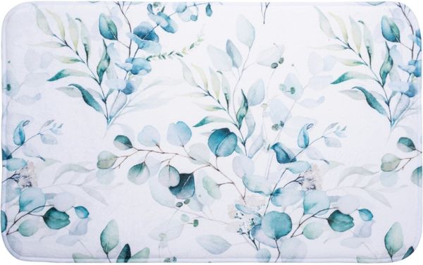 Sanilo Badematte Eukalyptus, rutschhemmend beschichtet, waschbar, schnelltrocknend, Polyester, rechteckig, sehr weich, hochwertig & modern, 50 x 80 cm oder 70 x 110 cm Bild 2