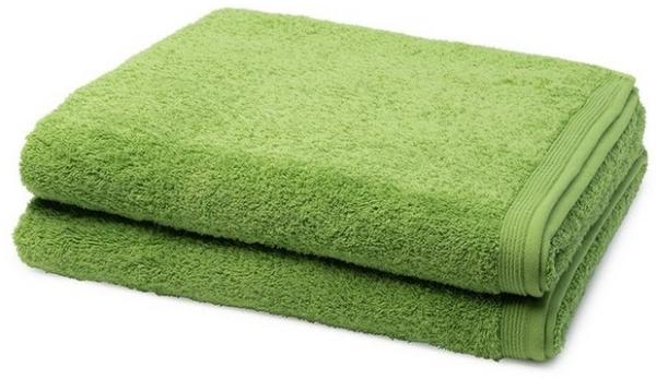 Möve Superwuschel 2 tlg. Frottier-Set - 2 X Duschtuch (80 X 150cm) - 520 g/m2 - Peridot