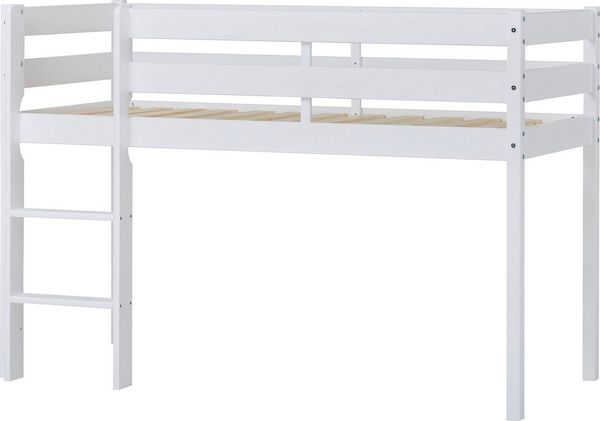 Hoppekids Spielbett ECO COMFORT, Hochbett, in 2 Einzelbetten teilbar, Höhe 72cm, Farbe & Größe & Matratze