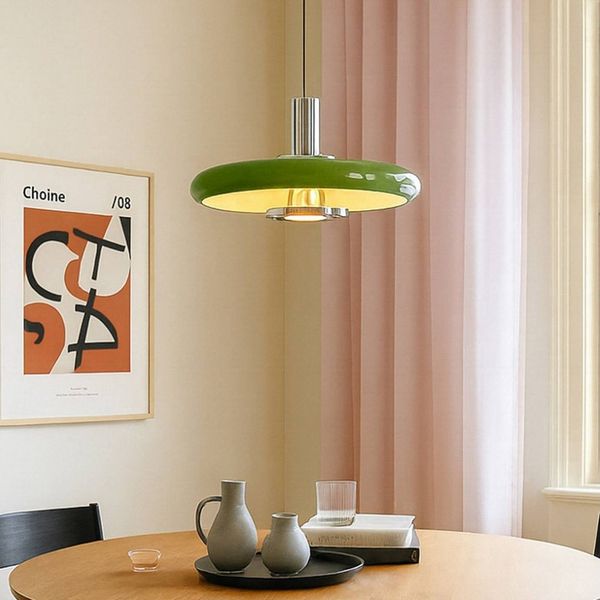 Lindby Hängeleuchte Branford, Metall, Grün IP20, 1 x 15 W LED