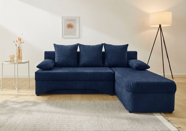 Jockenhöfer Gruppe Ecksofa L-Form, B: 191 cm, mit Bettfunktion & Bettkasten