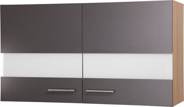 RESPEKTA Hängeschrank Merle Breite 100 cm, mit Soft-Close Funktion, Stangengriffe aus Metall