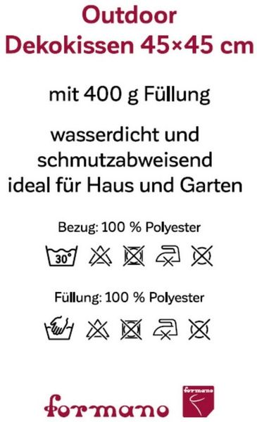 formano Dekokissen Sommerzeit, Höhe: cm, Farbe: Mehrfarbig, Motiv: Hase
