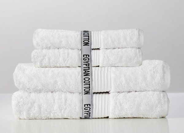 Sitheim-Europe Handtuch Set GIZA LINE Handtücher aus 100% Baumwolle 4-teiliges Handtuchset, ägyptischer Baumwolle (4-St), 100% premium ägyptische Baumwolle