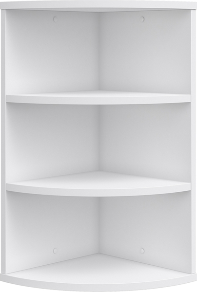 Eckregal Ecki Weiß 30 x 60 cm Vicco