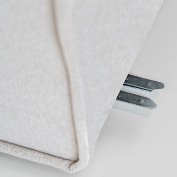 Sofaset Modulsofa-Set 6-teilig SANDE 3-2-1 Stoff Raven Creme Bild 2