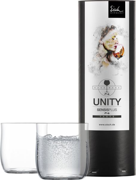 Eisch Unity SensisPlus Becher in 2er Geschenkröhre